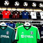 Trademarks & Logos in Sports**

"A bustling marketplace scene in Germany, overflowing with sports merchandise: jerseys, scarves, mugs. A blurred logo of a local Fußball club is subtly visible, almost identical to a famous sportswear brand's logo. Legal papers with the DPMA logo are partially visible in the foreground. Focus on the tension between grassroots enthusiasm and potential trademark infringement. fully clothed, appropriate attire, safe for work, perfect anatomy, natural proportions, professional photography, high quality"

**