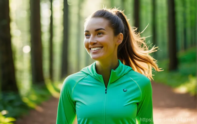 스포츠 브랜드와의 협업 성공 전략 - **Prompt:** A dynamic, natural portrait of a female sports influencer (in her late 20s to early 30s,...