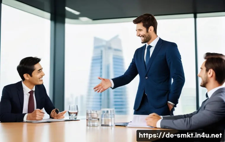 스포츠마케팅 직무를 위한 언어 학습 전략 - **Prompt:** A diverse group of business professionals from Germany, Japan, and Spain are engaged in ...