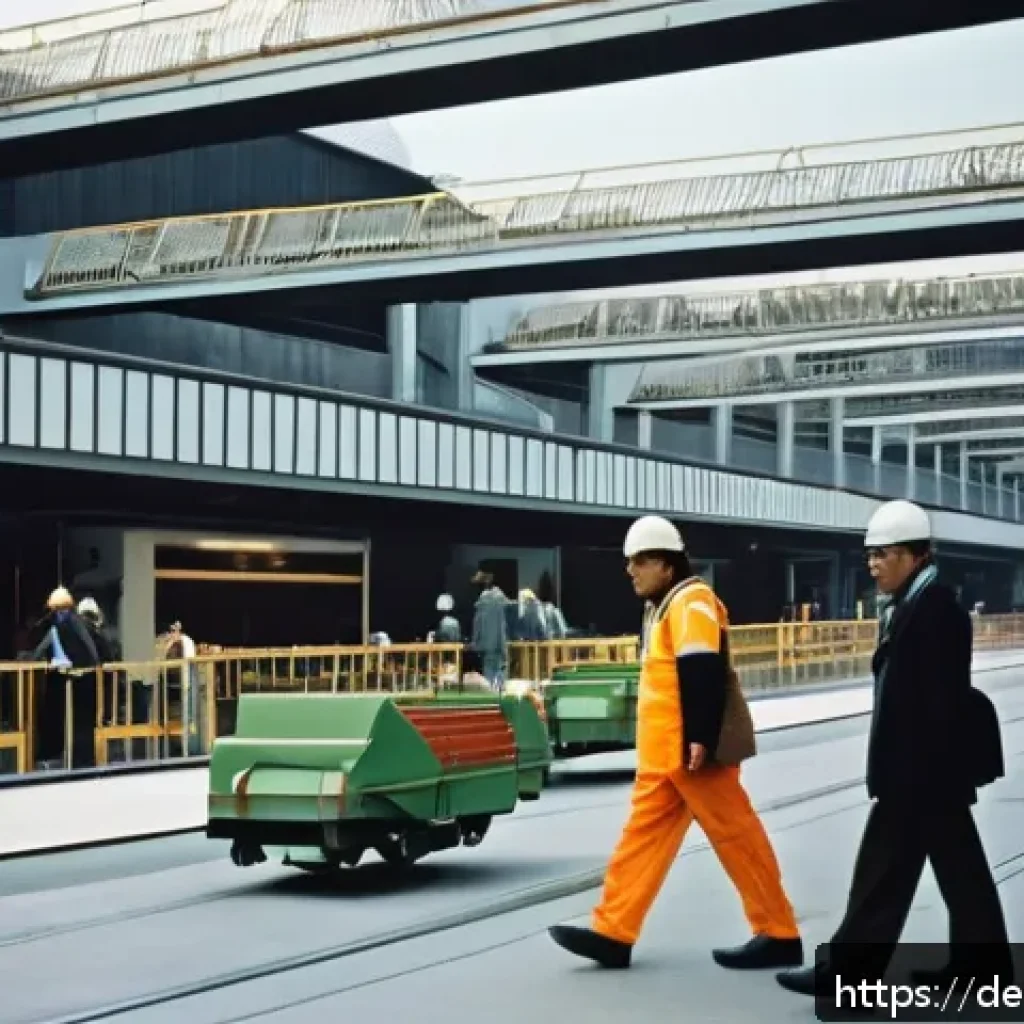 스포츠 이벤트와 지역 브랜드 가치 상승 - A vibrant urban scene in Munich during the 1972 Olympic Games preparation period, showcasing moderni...